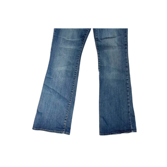 GAP 1969 Jeans Perfect Boot Stretch Faded Denim Blue Women’s Size 29 Short - Picture 3 of 9